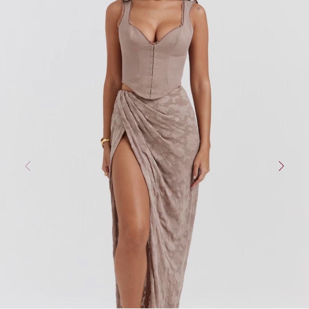 NEW House of CB Vesper Skirt and Robyn Corset Two Piece Dress